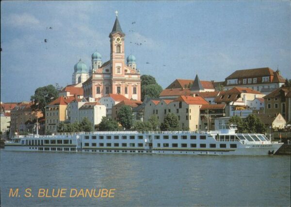 Passau M.S. Blue Danube Fährschiff Donauschiff