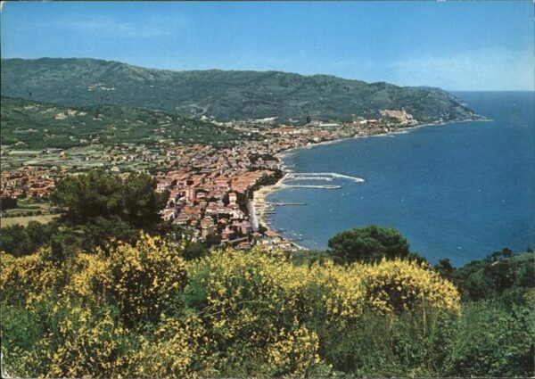 Diano Marina Panorama Küste