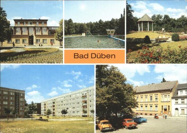 Bad Dueben Eisenmoorbad Waldbad Hammermühle Park P