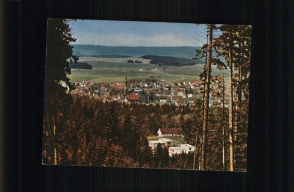 Bad Duerrheim Panorama höchstgelegenes Solbad Europas
