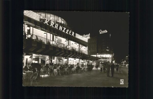 Berlin Cafe Kranzler am Kurfürstendamm bei Nac