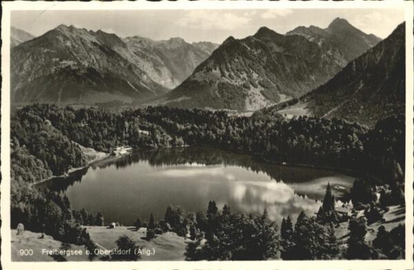 Oberstdorf Freibergsee Panorama Allgäuer Alpen