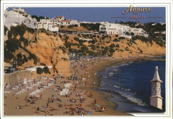 Albufeira Praia do Peneco Strand Algarve