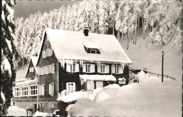 Oberried Breisgau Berghotel Schauinsland im Winter