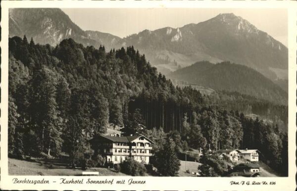 Berchtesgaden Kurhotel Sonnenhof mit Jenner Berchtesg