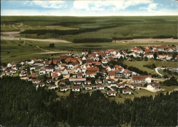 Dittishausen Höhenluftkurort Feriendorf Fliegeraufna