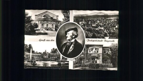 Wagner Richard Komponist Bayreuth Schloß Eremitage Villa Wahnfri
