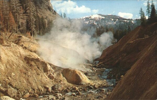 Vulkane Geysire Vulcans Geysers Little Hot Springs Valley Lassen Volcan