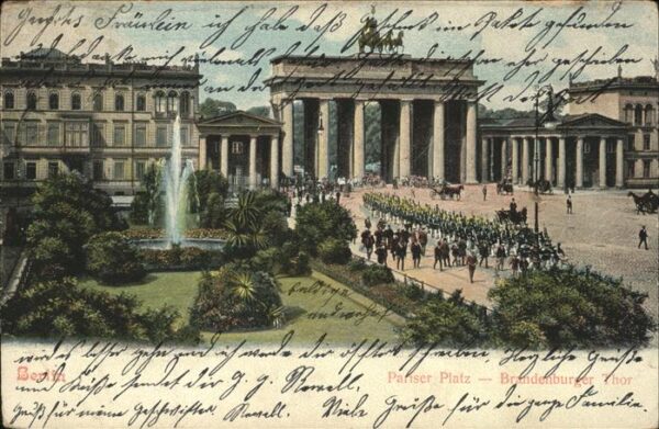 Brandenburgertor Berlin Pariser Platz