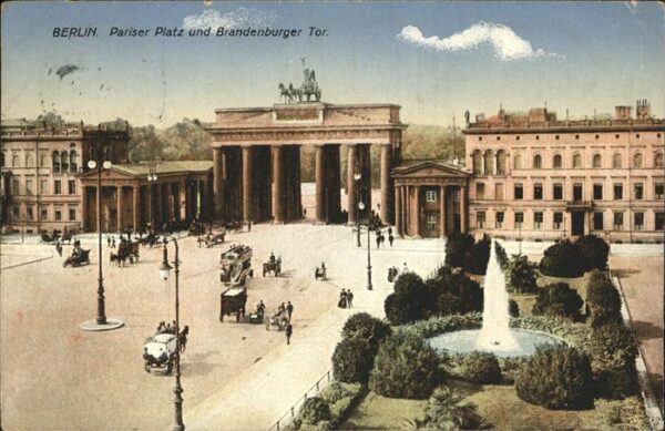 Brandenburgertor Berlin Pariser Platz