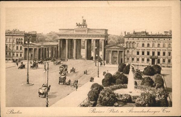 Brandenburgertor Berlin Pariser Platz