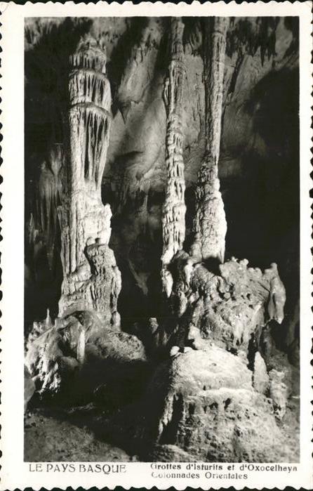 Hoehlen Caves Grottes Le Pays Basque Oxocelhaya