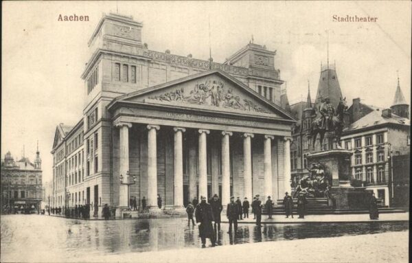 Theatergebaeude Aachen Stadttheater
