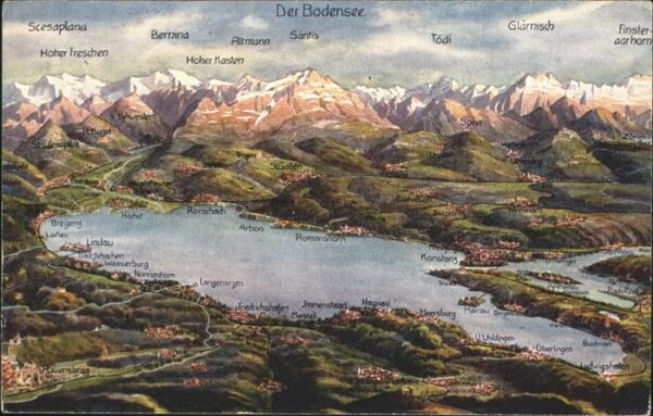 Marschall Vinzenz Nr. 601 c Bodensee-Panorama
