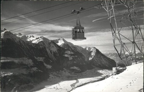 Seilbahn Gampel-Jeizinen Emshorn Schwarzhorn