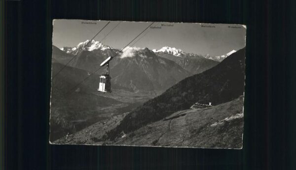 Seilbahn Mörel-Riederalp Rhonetal