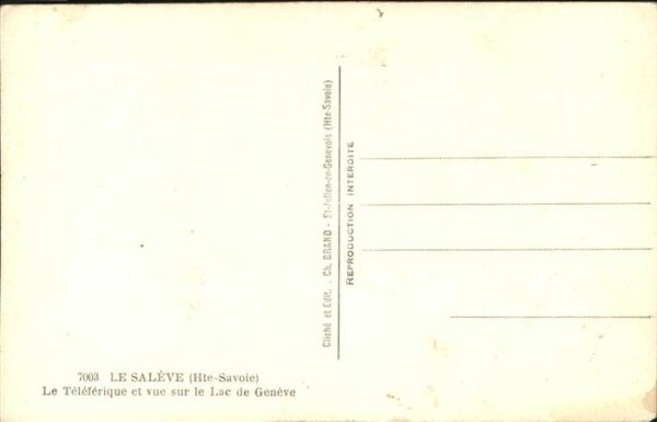 Seilbahn Le Saleve Lac de Geneve – Bild 2