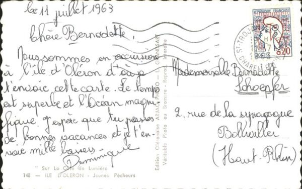 Trachten Cote de Lumiere Ile d_Oleron Pecheurs – Bild 2