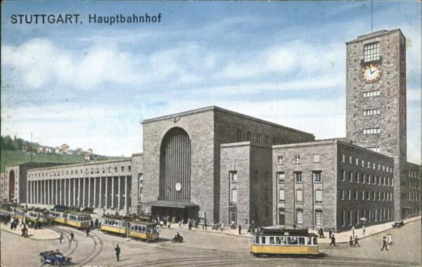 Strassenbahn Stuttgart Hauptbahnhof
