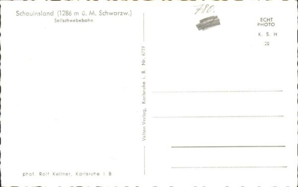 Seilbahn Schauinsland Foto-Rolf-Kellner Nr. 6719 – Bild 2