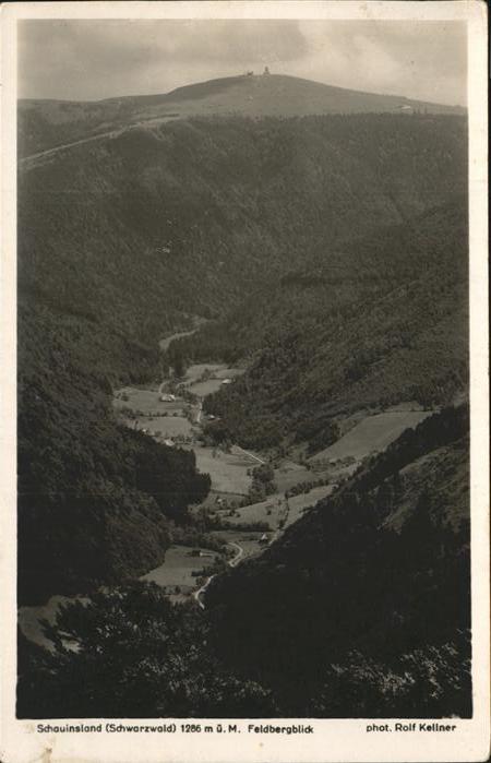 Foto Kellner Rolf Nr. 6060 Schauinsland St. Wilhelmertal Feld