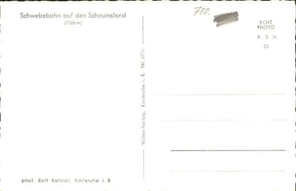 Seilbahn Schauinsland Foto-Rolf-Kellner Nr. 6716 – Bild 2