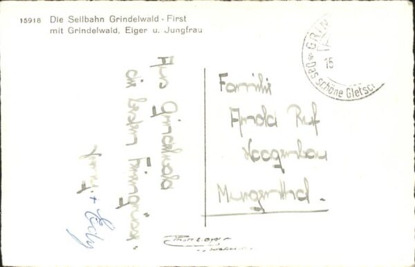Sessellift Grindelwald-First – Bild 2