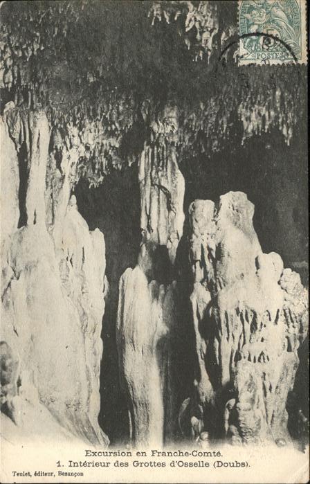 Hoehlen Caves Grottes d_Osselle Doubs Franche-Comte
