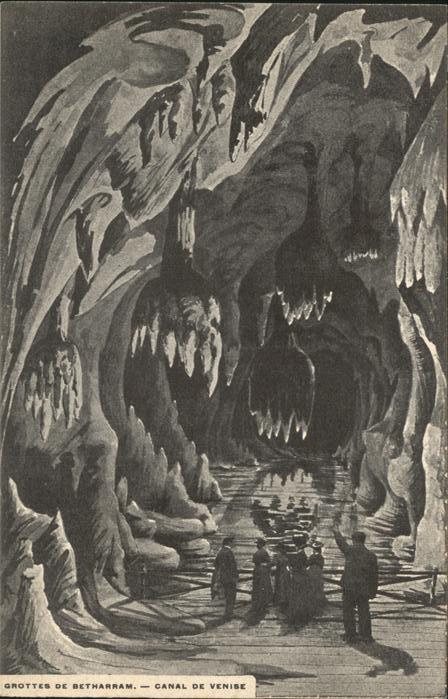 Hoehlen Caves Grottes Betharram Canal de Venise