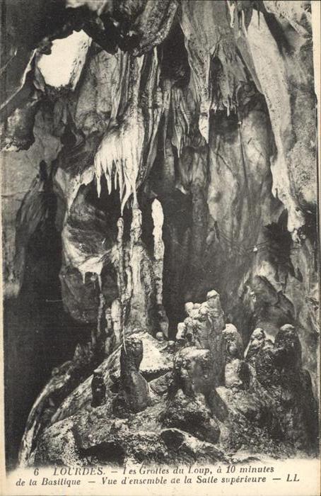 Hoehlen Caves Grottes Lourdes Grottes du Loup