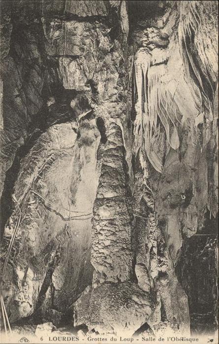 Hoehlen Caves Grottes Lourdes Grottes du Loup