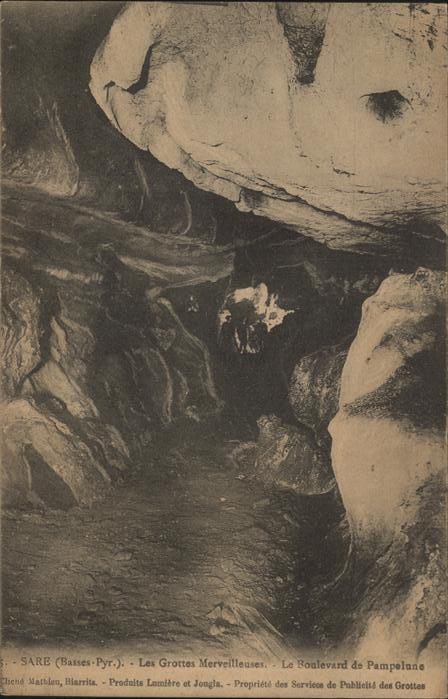 Hoehlen Caves Grottes Sare Grottes Merveilleuses Boulevard de