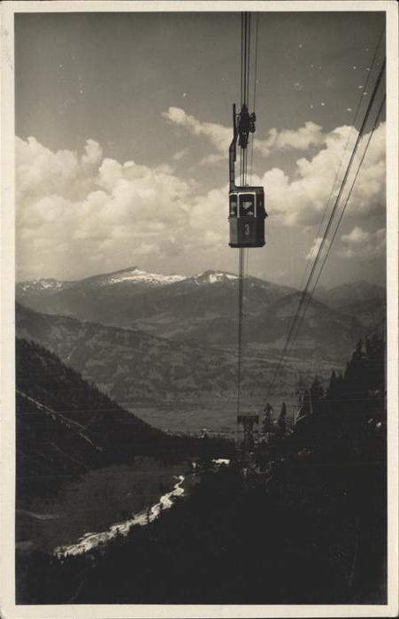 Seilbahn Nebelhornbahn Oberstdorf