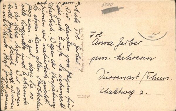 Goethe Johann Wolfgang von Frankfurt am Main Gr. Hirschgraben 23 – Bild 2