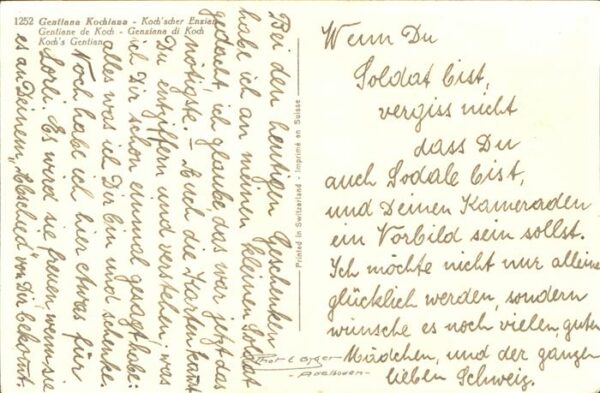Geburtstag Blumen Enzian – Bild 2