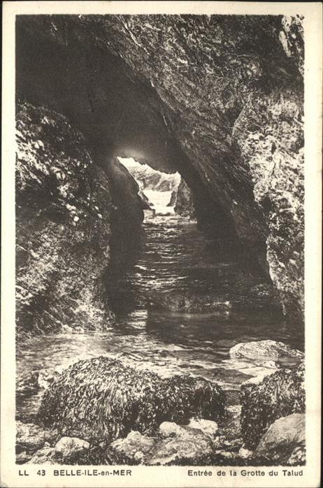 Hoehlen Caves Grottes Talud Belle-Ile-en-Mer