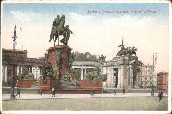 Wilhelm I Nationaldenkmal Berlin
