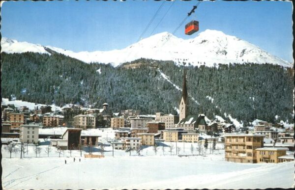 Seilbahn Bräma-Büel Davos-Platz Schiahörner