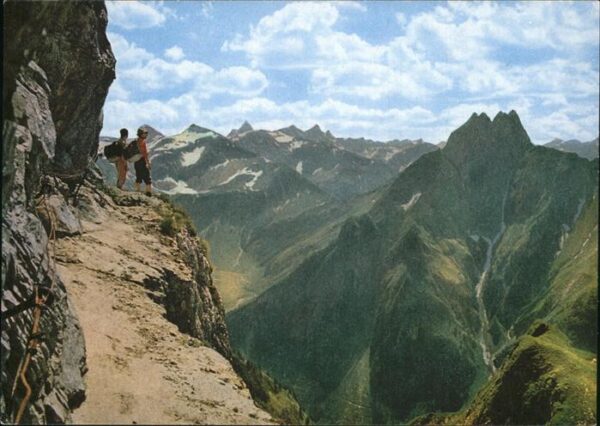 Bergsteigen Klettern Nebelhorn Laufbacher Eck Höfats