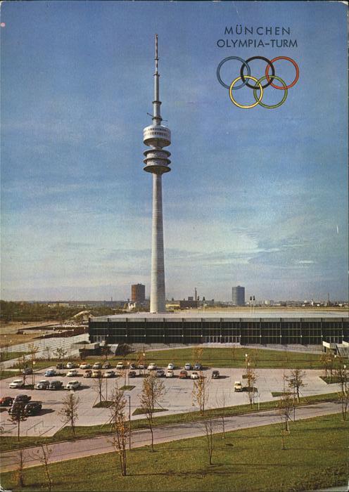 Olympia Turm München Oberwiesenfeld Eissportsta