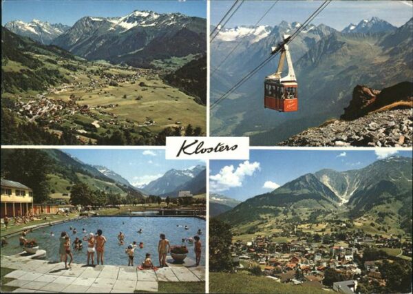Seilbahn Klosters Schwimmbad Gatschieferspitz