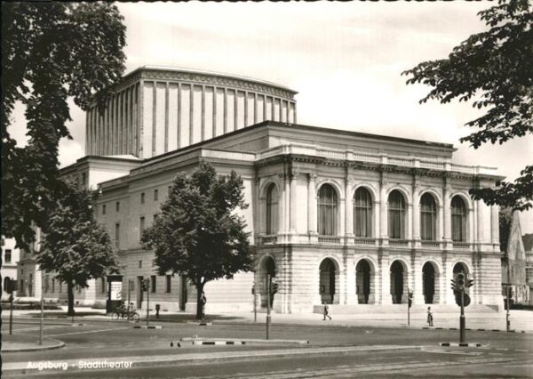 Theatergebaeude Augsburg Stadttheater