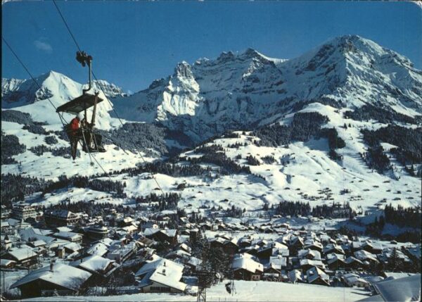 Sessellift Adelboden Berner Oberland