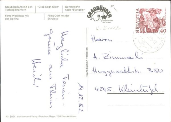 Seilbahn Flims Tschingelhörnern – Bild 2