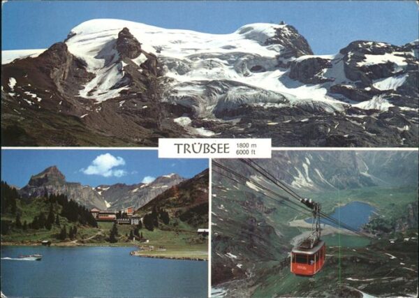Seilbahn Trübsee Engelberg