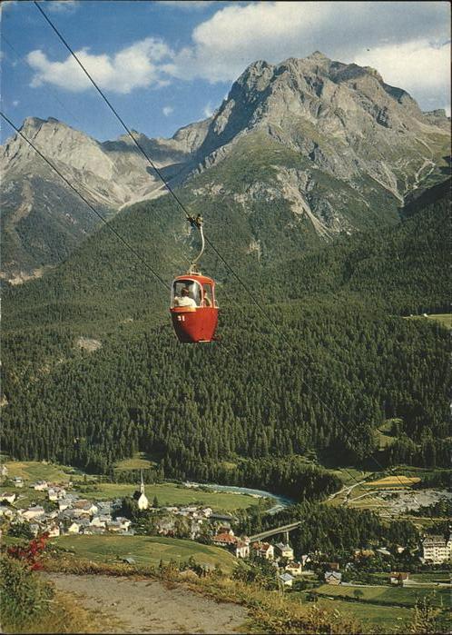 Seilbahn Motta Naluns Scuol