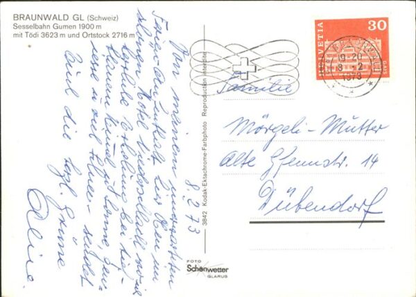 Sessellift Gumen Braunwald – Bild 2