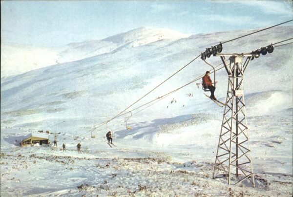 Sessellift Cairnwell Glenshee Perthshire England