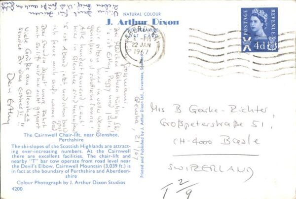 Sessellift Cairnwell Glenshee Perthshire England – Bild 2