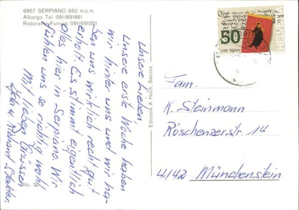 Seilbahn Serpiano – Bild 2